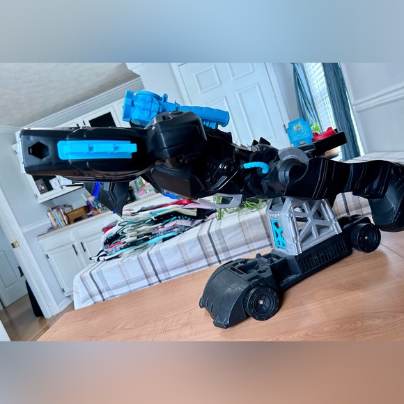 Fisher price Imaginext Batman robot dc super friends lights/sounds 2 figures - Picture 9 of 9